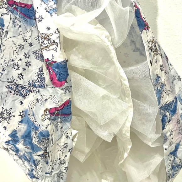 Janie & Jack Disney Frozen Toile Dress 2t - Picture 6 of 9
